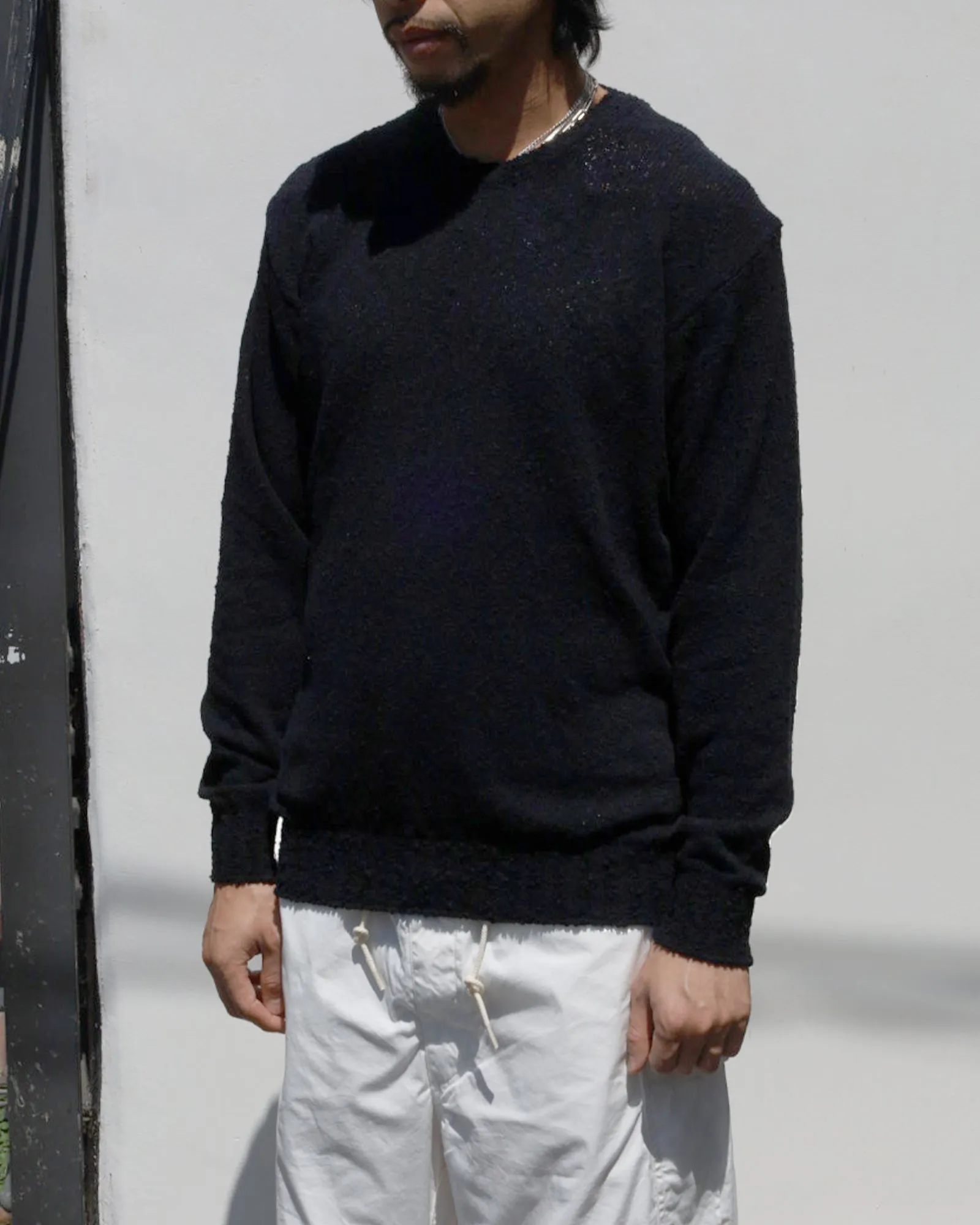 Boucle Crew Neck sold by Anonymous Ism product image thumbnail 3