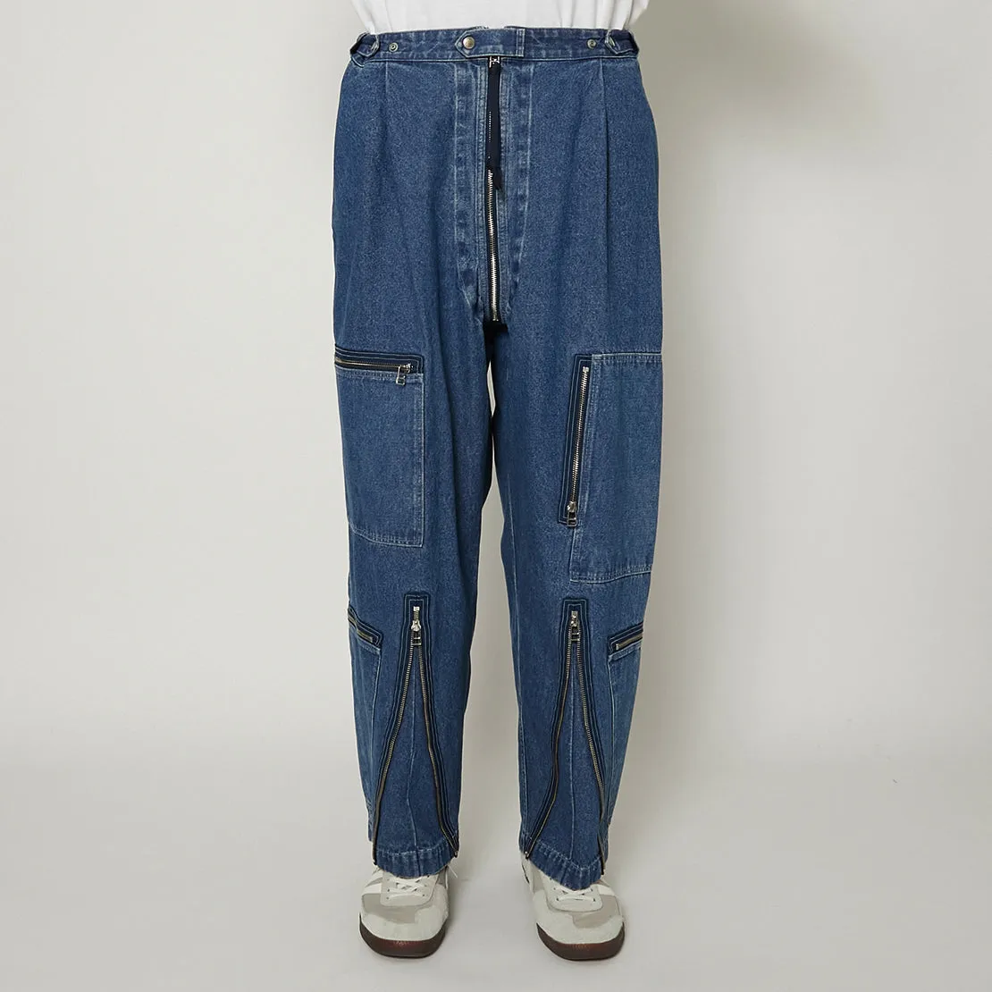 Deadstock Denim Flight Pants sold by Anonymous Ism product image thumbnail 3