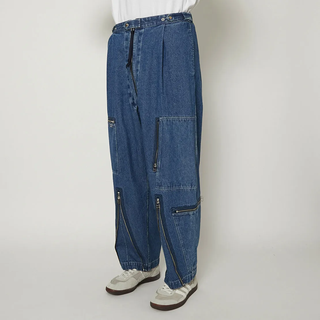 Deadstock Denim Flight Pants sold by Anonymous Ism product image thumbnail 4