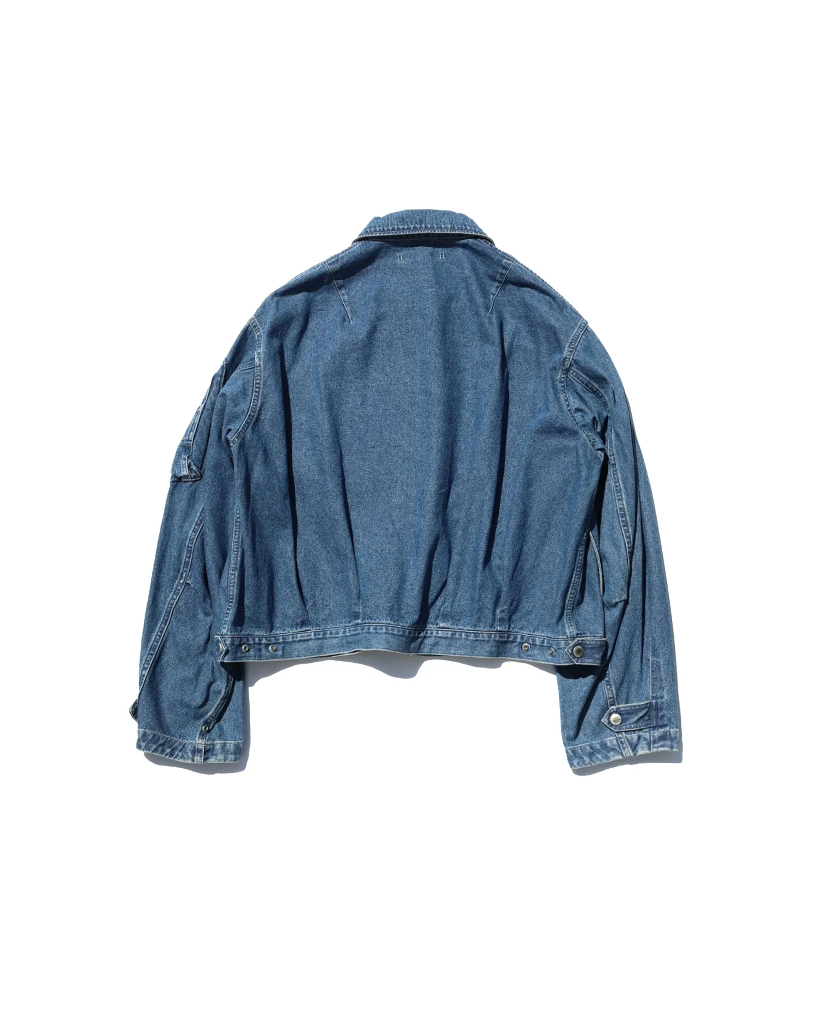 Deadstock Denim Flight Jacket sold by Anonymous Ism product image thumbnail 3