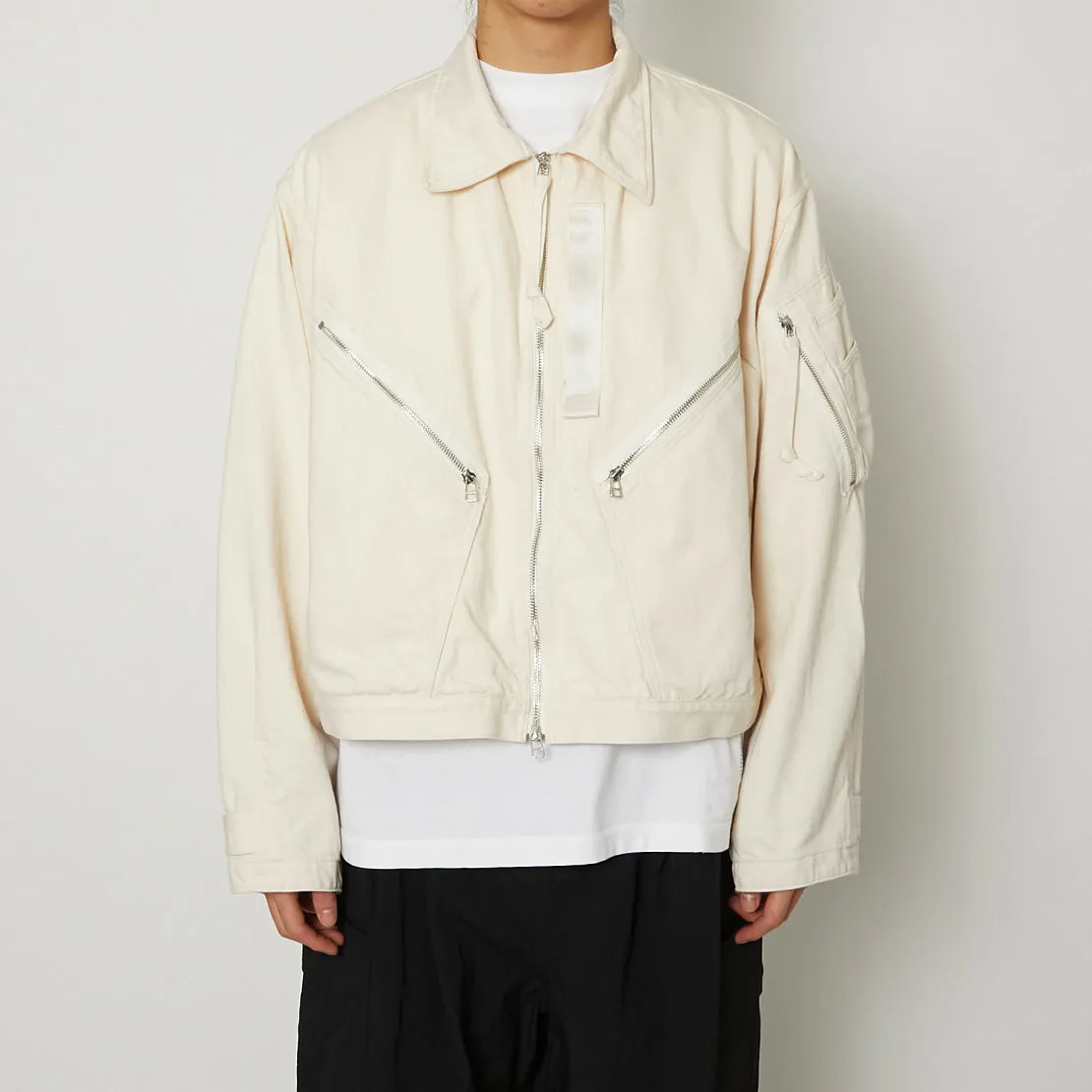 Deadstock Denim Flight Jacket sold by Anonymous Ism product image thumbnail 5