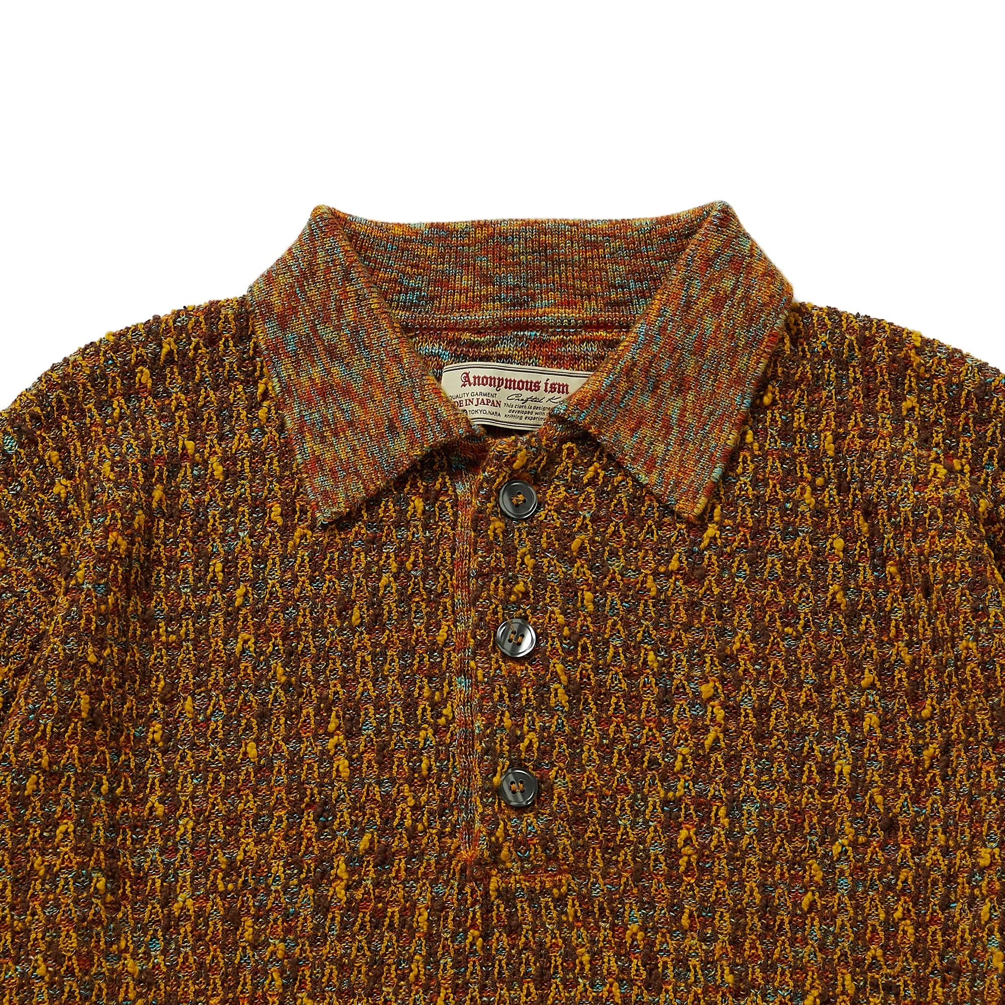 Kohen Knit Polo sold by Anonymous Ism product image thumbnail 3