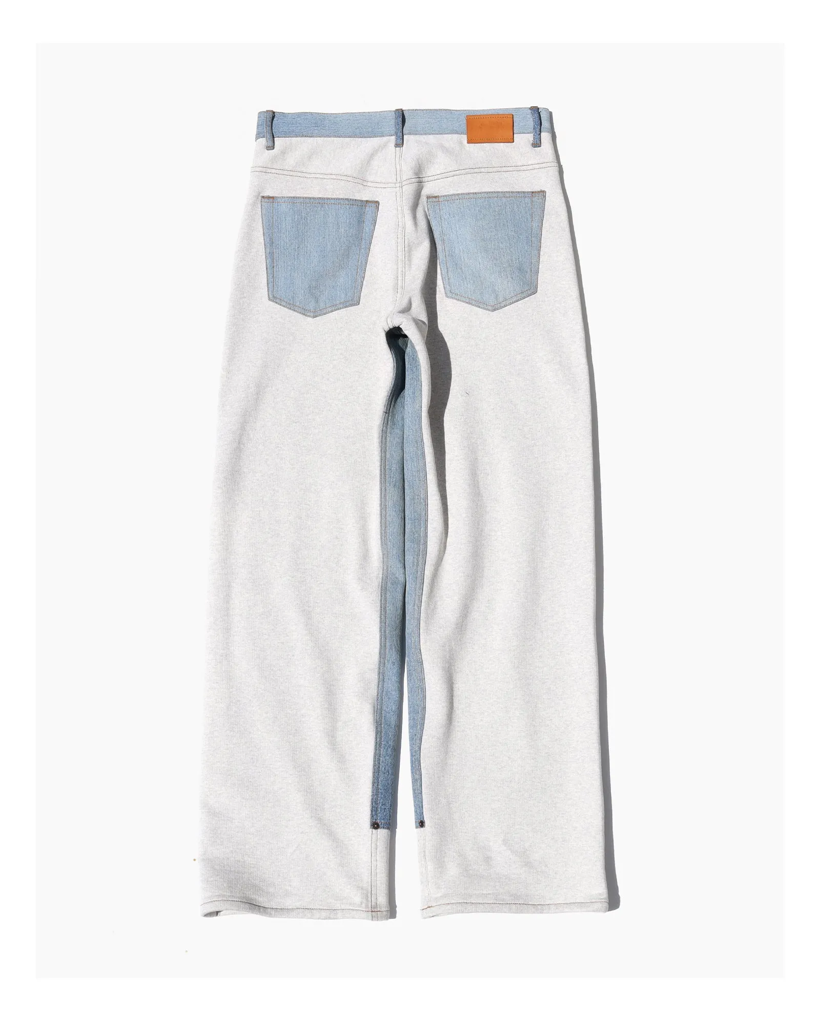 Denim Patched Sweat Pants sold by Anonymous Ism product image thumbnail 3