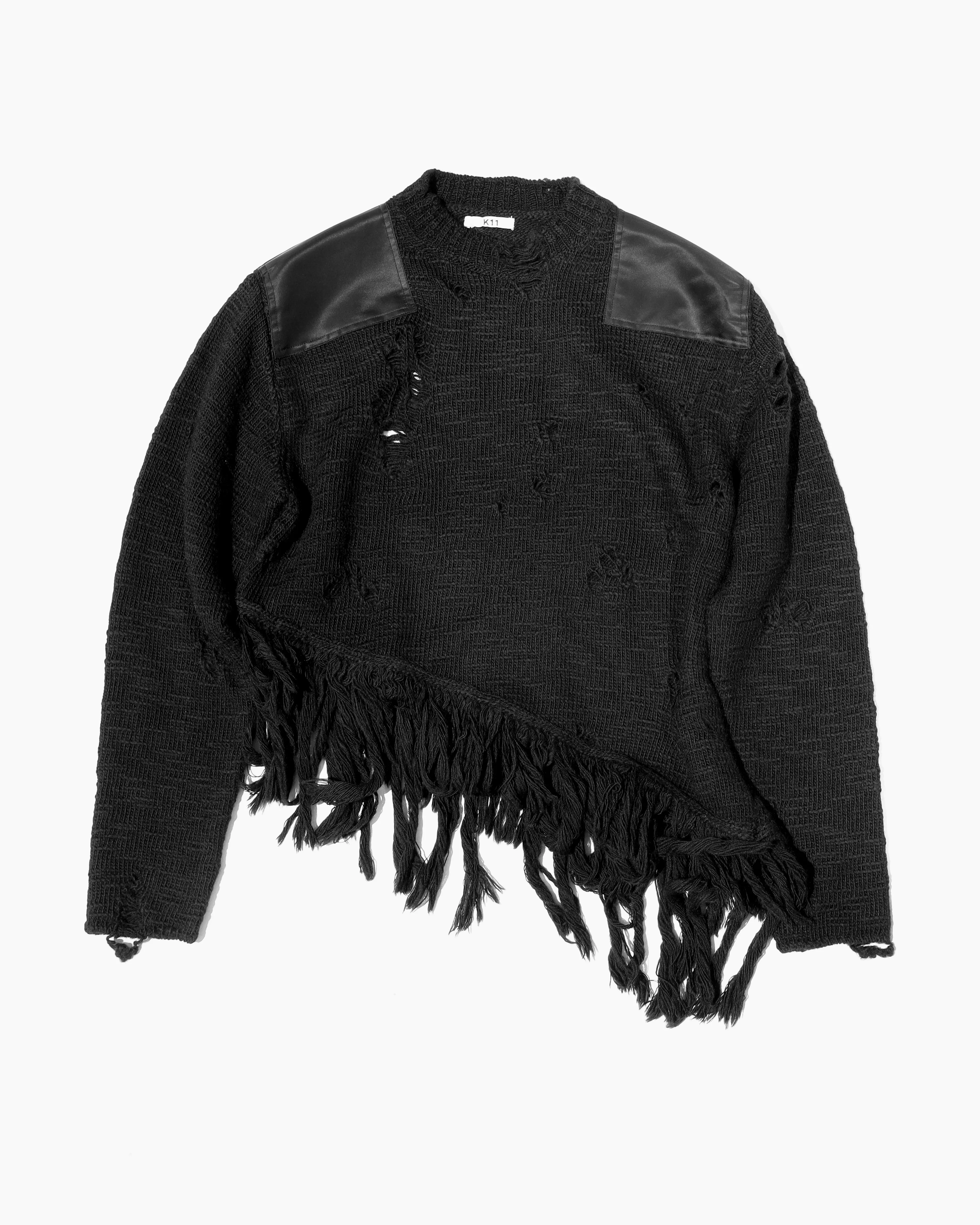 Fringed and Destroyed Knit sold by Anonymous Ism