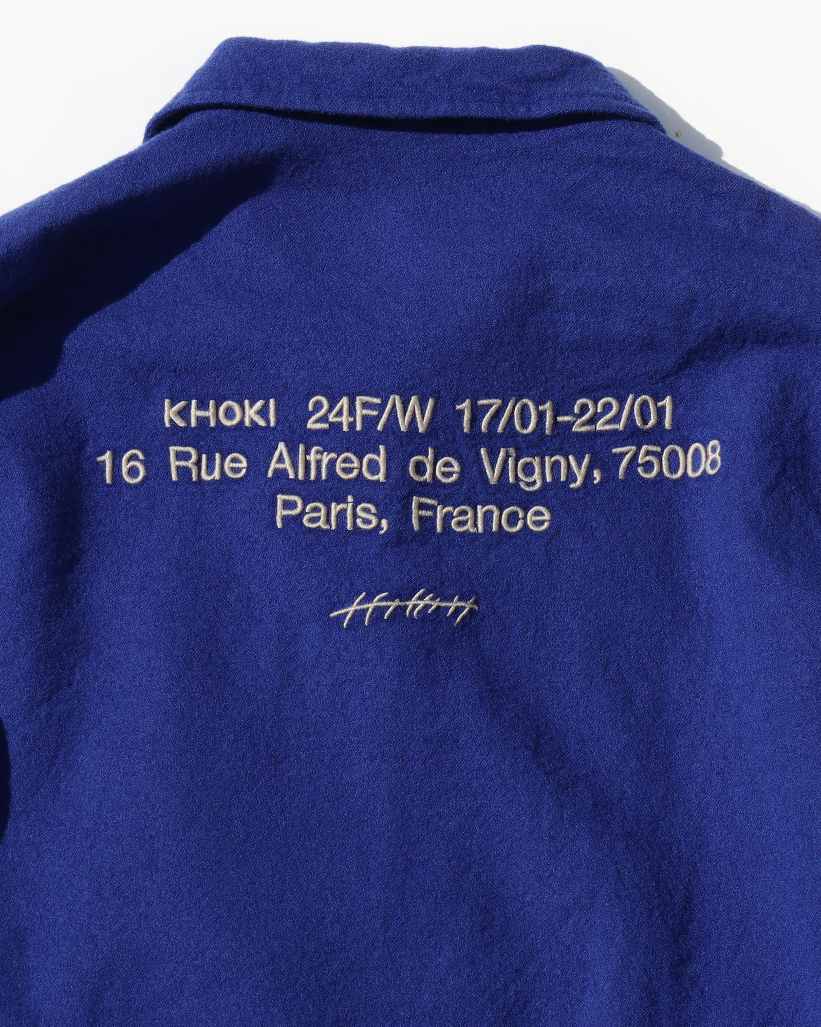Washed Wool Zip Up Jacket sold by Anonymous Ism product image thumbnail 2