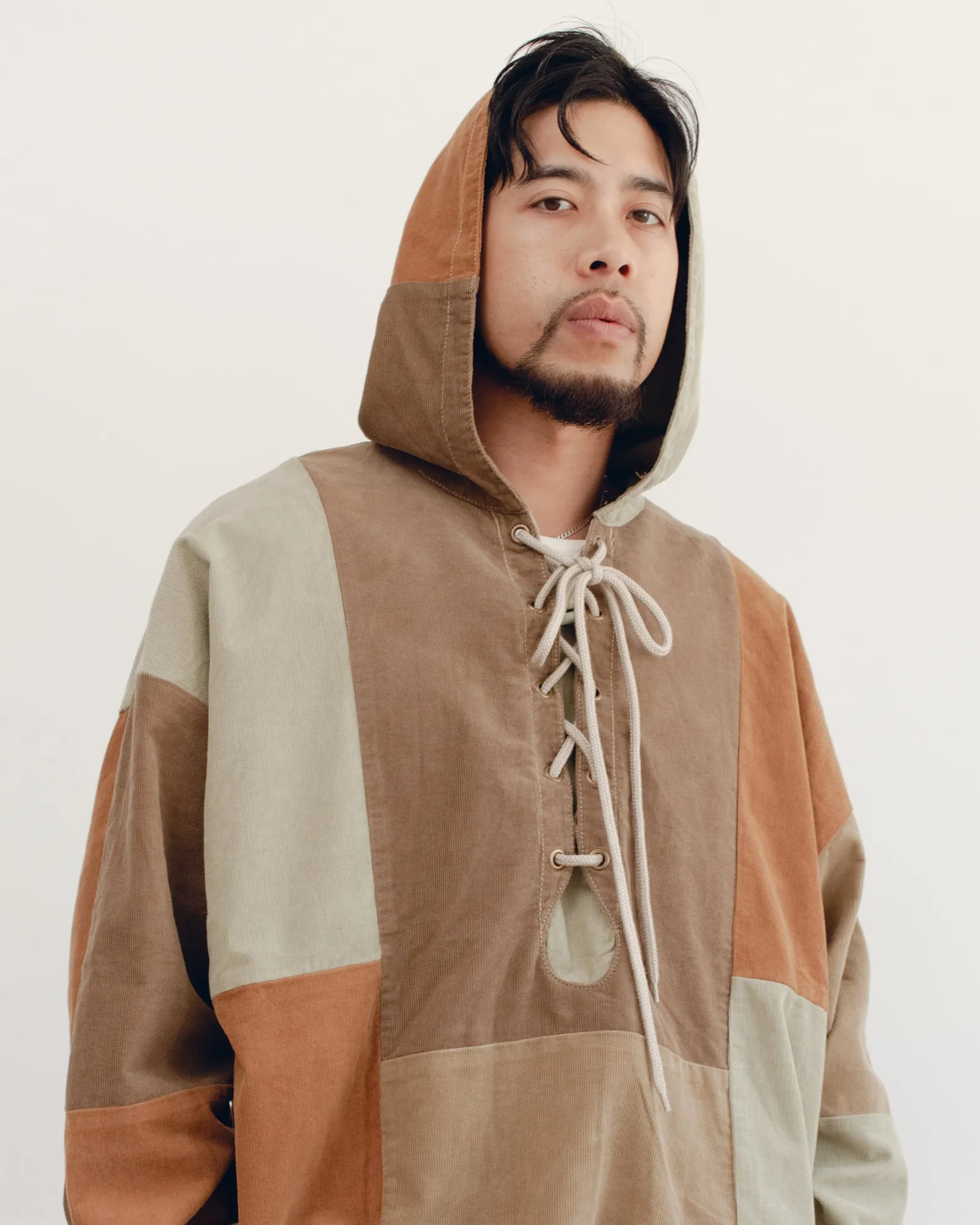GOHEMP - LACE UP HOODIE sold by Anonymous Ism product image thumbnail 2
