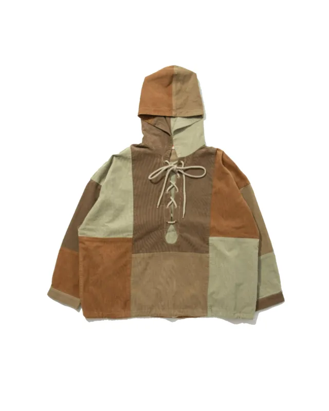 GOHEMP - LACE UP HOODIE made by Anonymous Ism