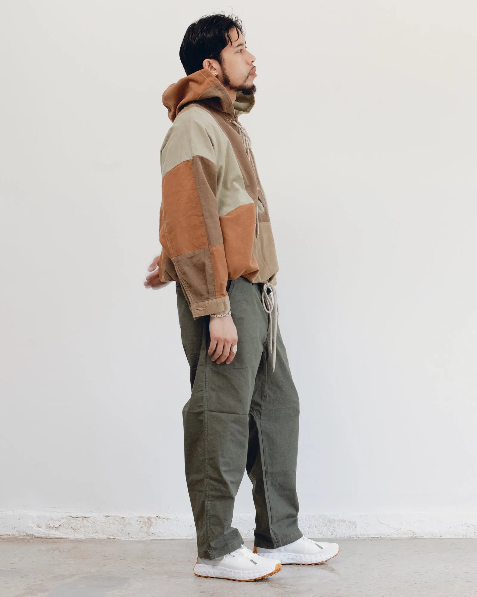 GOHEMP - LACE UP HOODIE sold by Anonymous Ism product image thumbnail 4