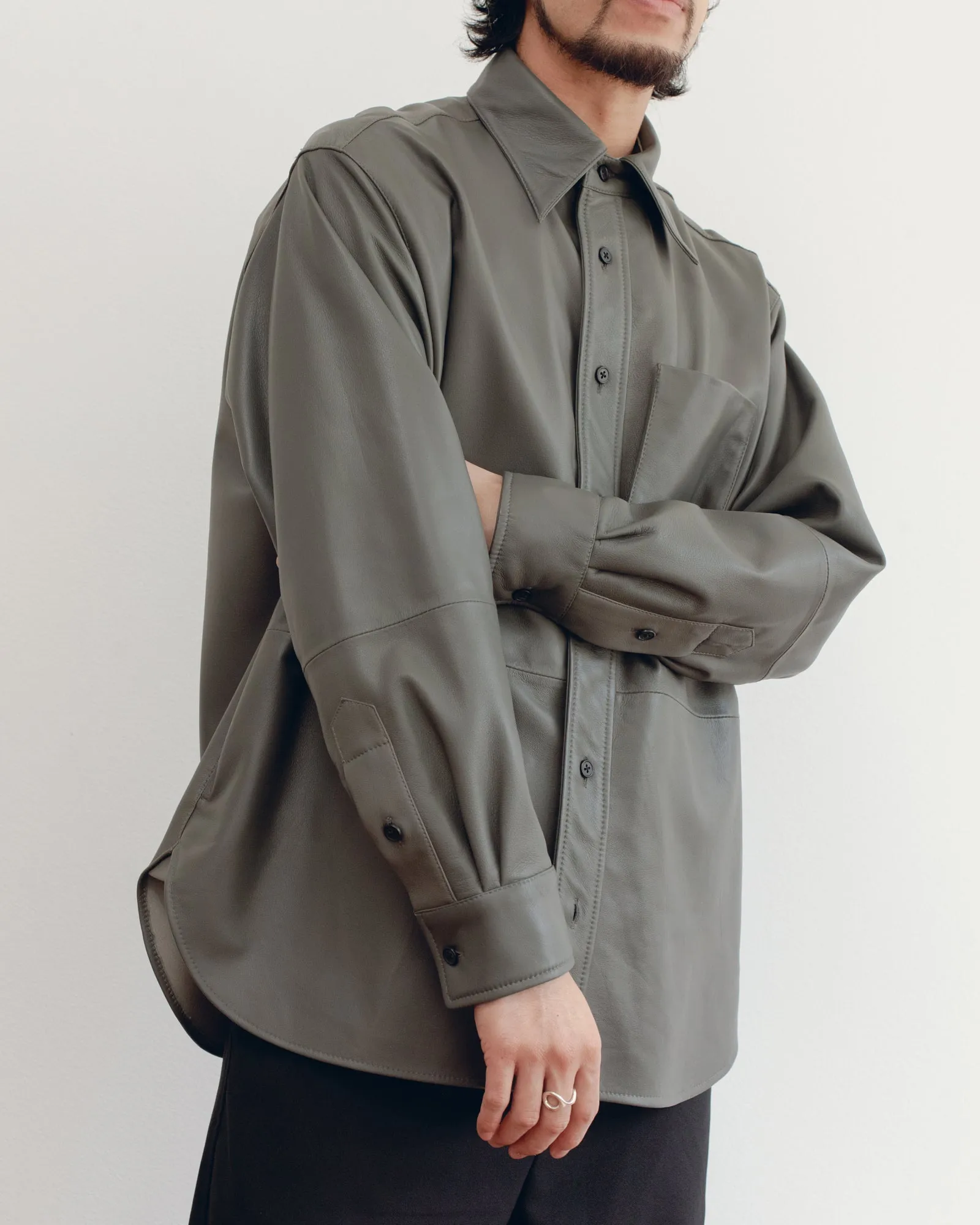 “NEAT” REGULAR COLLAR SHIRT sold by Anonymous Ism product image thumbnail 4
