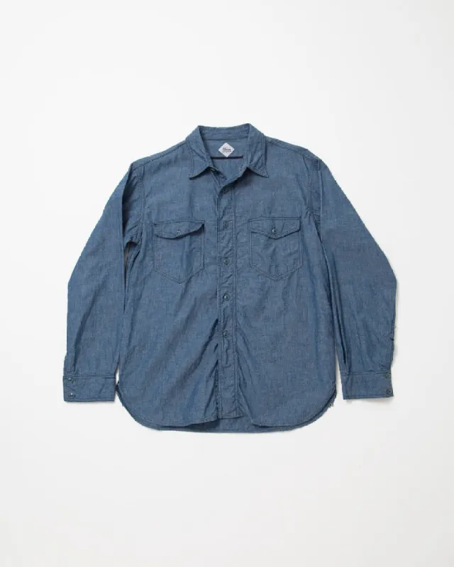 Navy 2 Pocket Shirt sold by Anonymous Ism