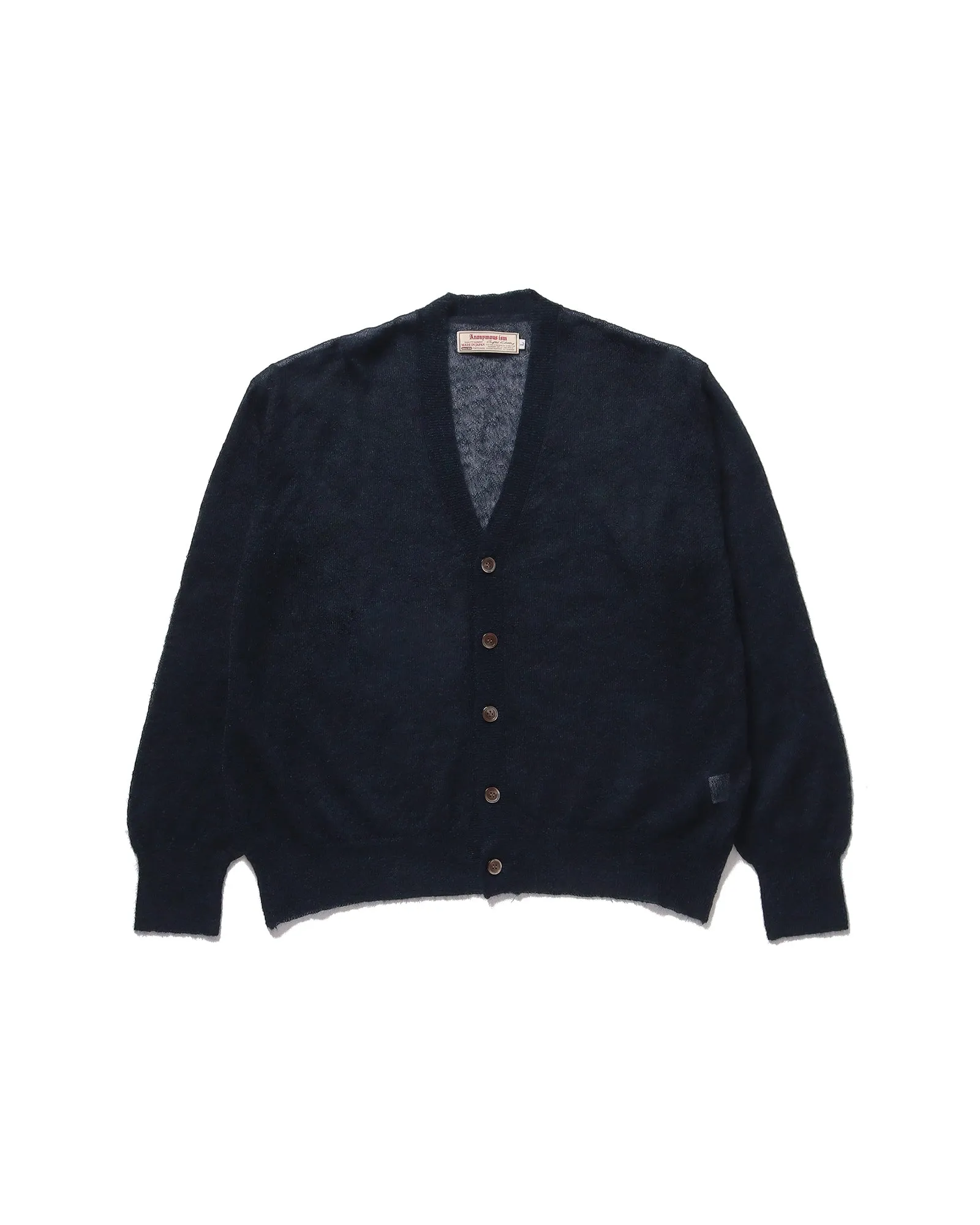 Sheer Mohair Cardigan sold by Anonymous Ism