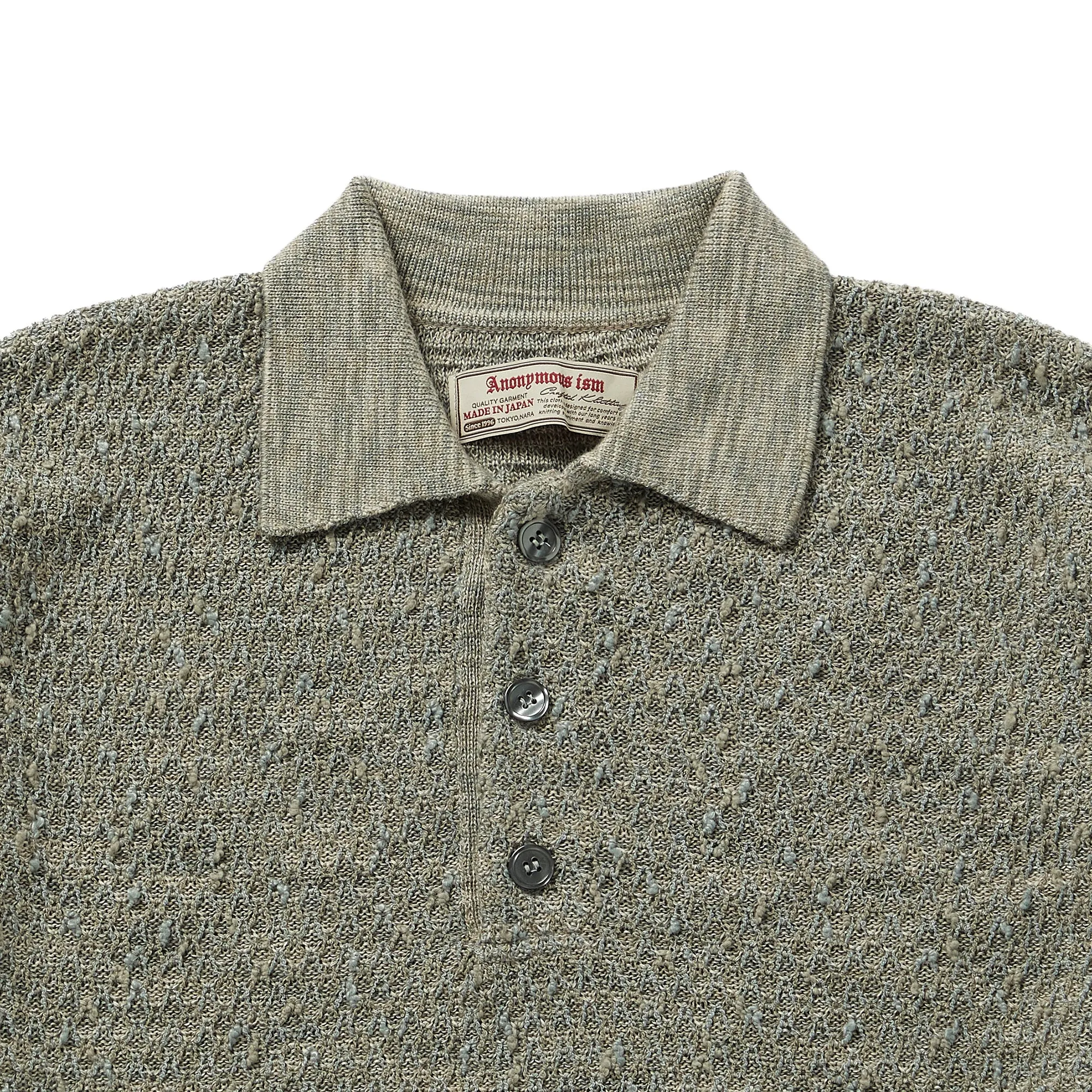 Kohen Knit Polo sold by Anonymous Ism product image thumbnail 4