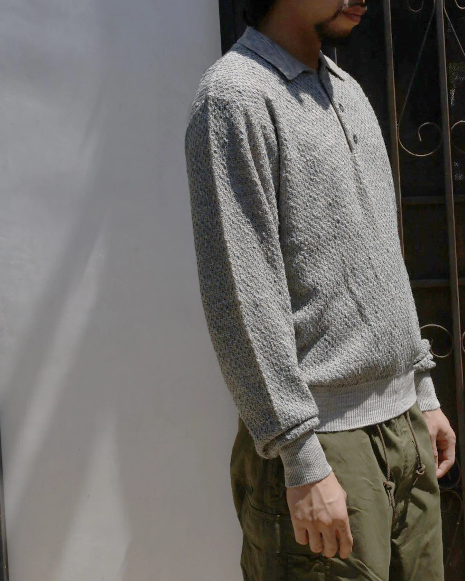 Kohen Knit Polo sold by Anonymous Ism product image thumbnail 2
