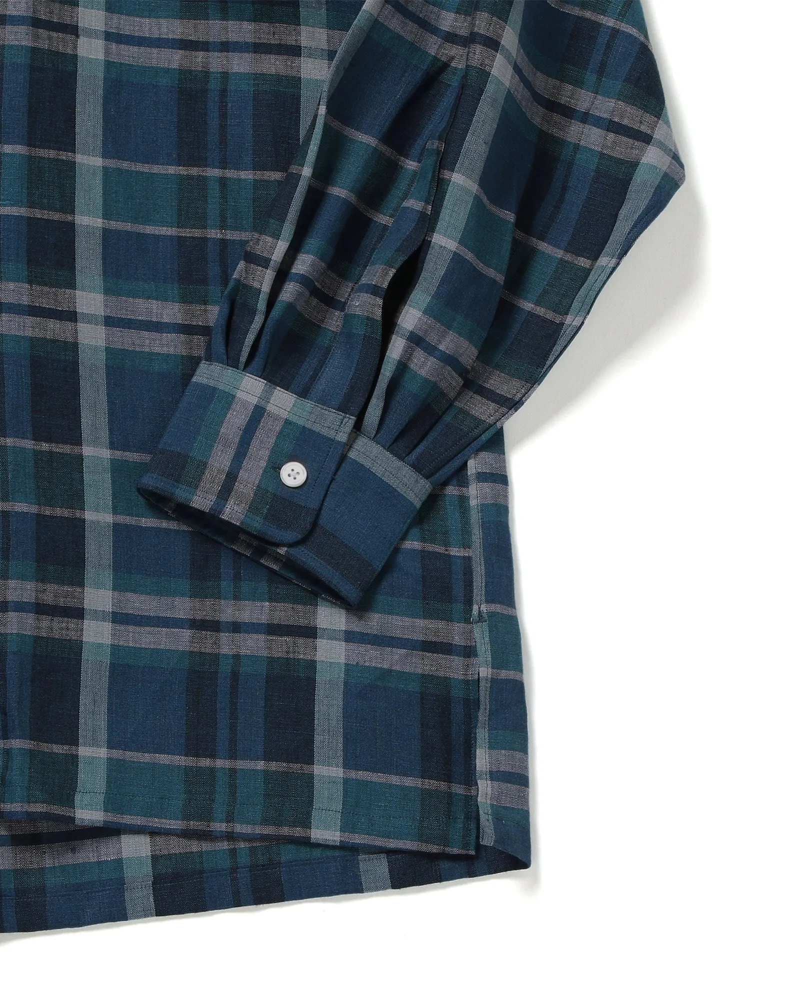 Signature Shirt - Madres Linen - Navy sold by Anonymous Ism product image thumbnail 4