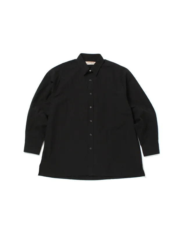 Signature Shirt - Super100's Wool - Black sold by Anonymous Ism
