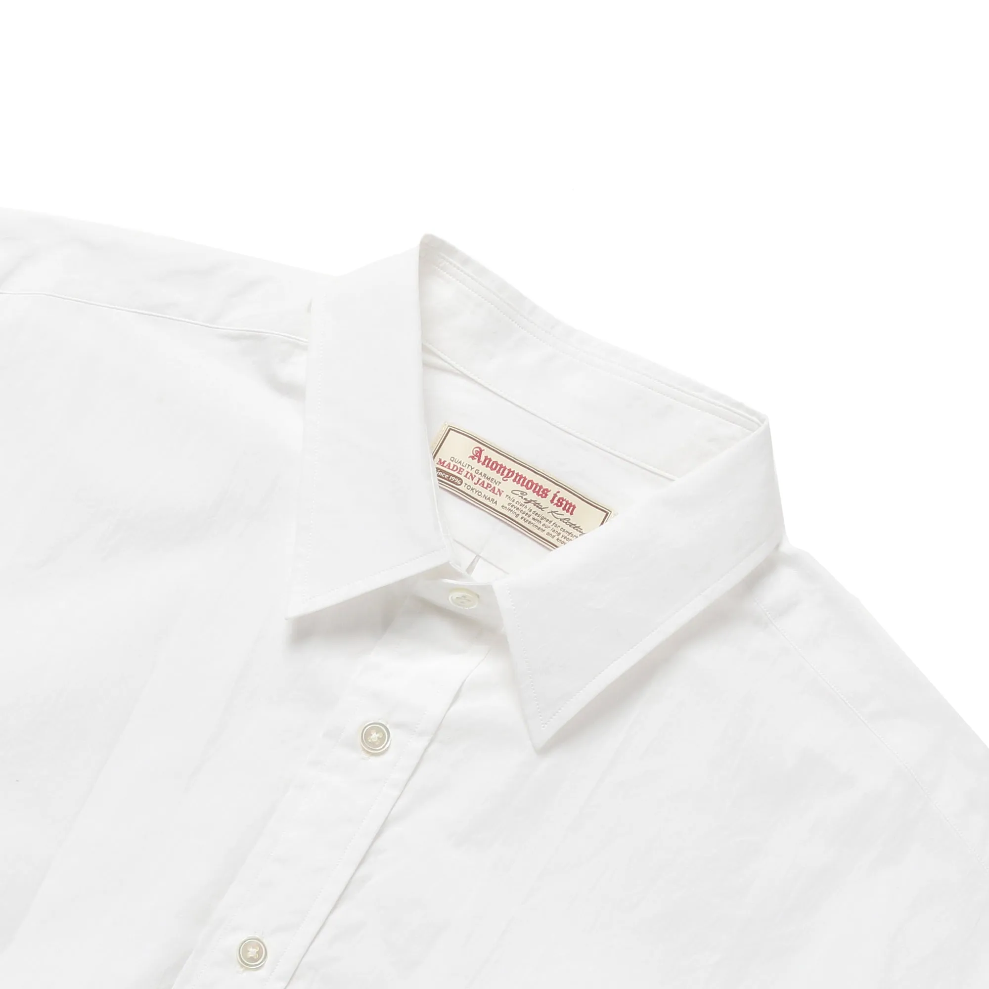 Signature Shirt - Fine Typewriter - White sold by Anonymous Ism product image thumbnail 2
