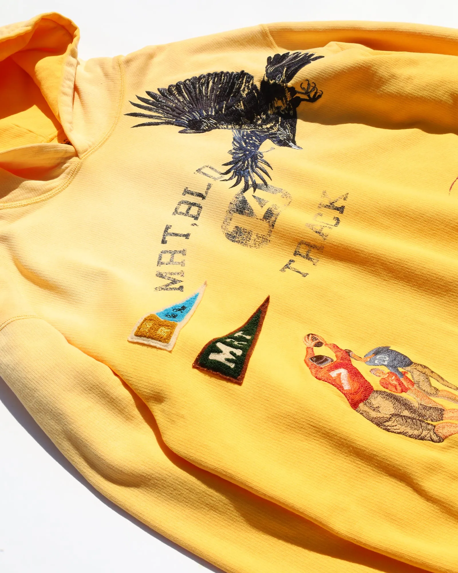 Vintage-Effect Hoodie sold by Anonymous Ism product image thumbnail 5