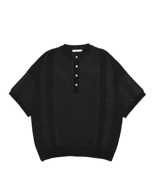 Fumon Knit Henley Neck Sweater sold by Anonymous Ism