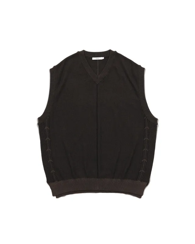 Yozora Knit V-neck Vest made by Anonymous Ism