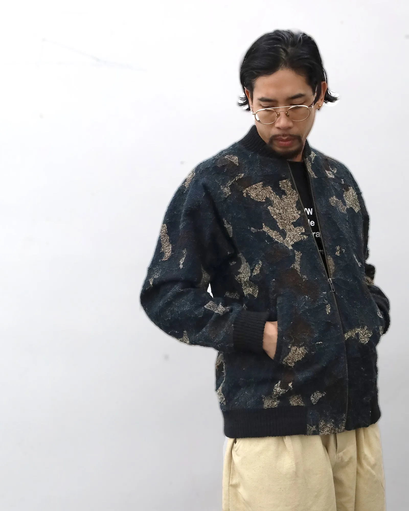 BORO Patchwork Blouson sold by Anonymous Ism product image thumbnail 2
