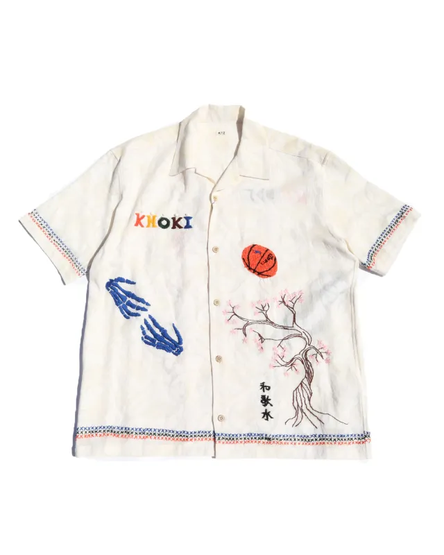 Hand Embroidered-Design Shirt made by Anonymous Ism