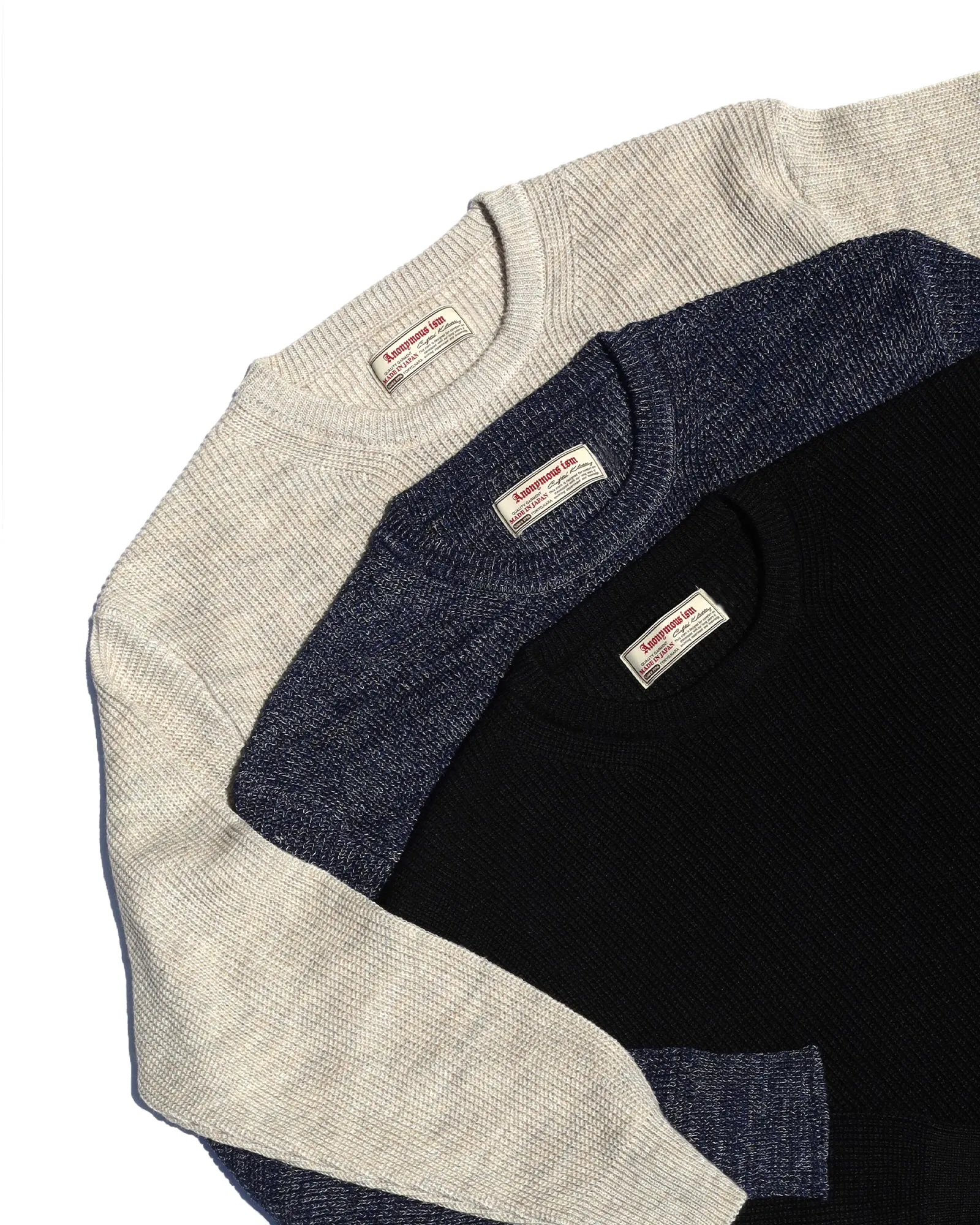 Fine Rib Crew Neck sold by Anonymous Ism product image thumbnail 2