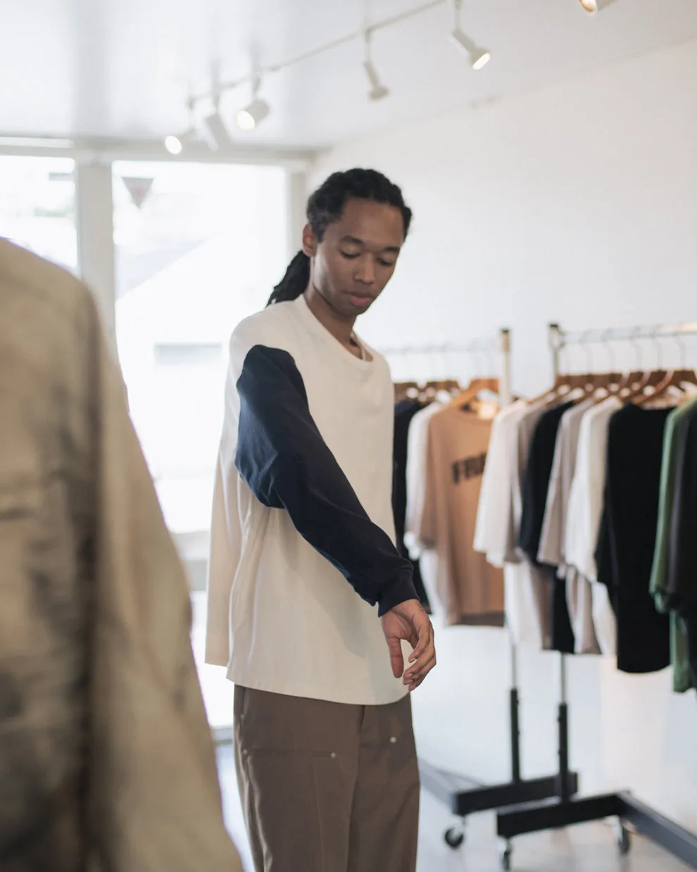 REVERSIBLE L/S TEE sold by Anonymous Ism product image thumbnail 3