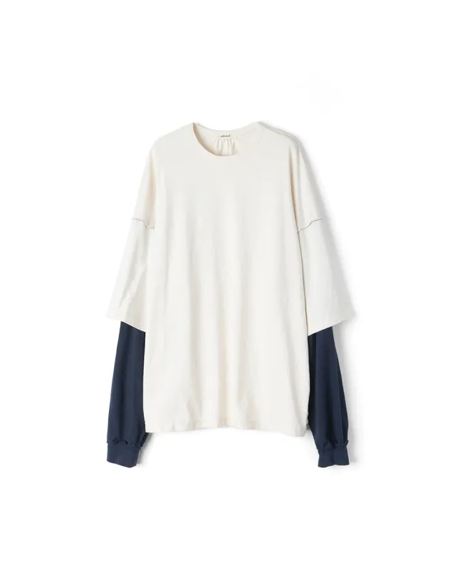 REVERSIBLE L/S TEE made by Anonymous Ism