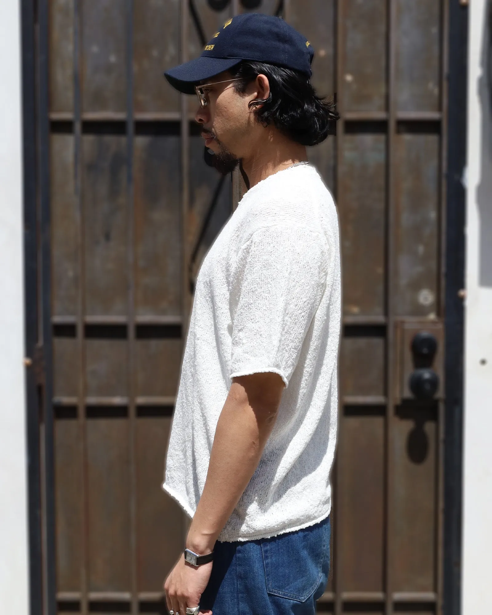 Boucle Slub H/S Knit sold by Anonymous Ism product image thumbnail 4