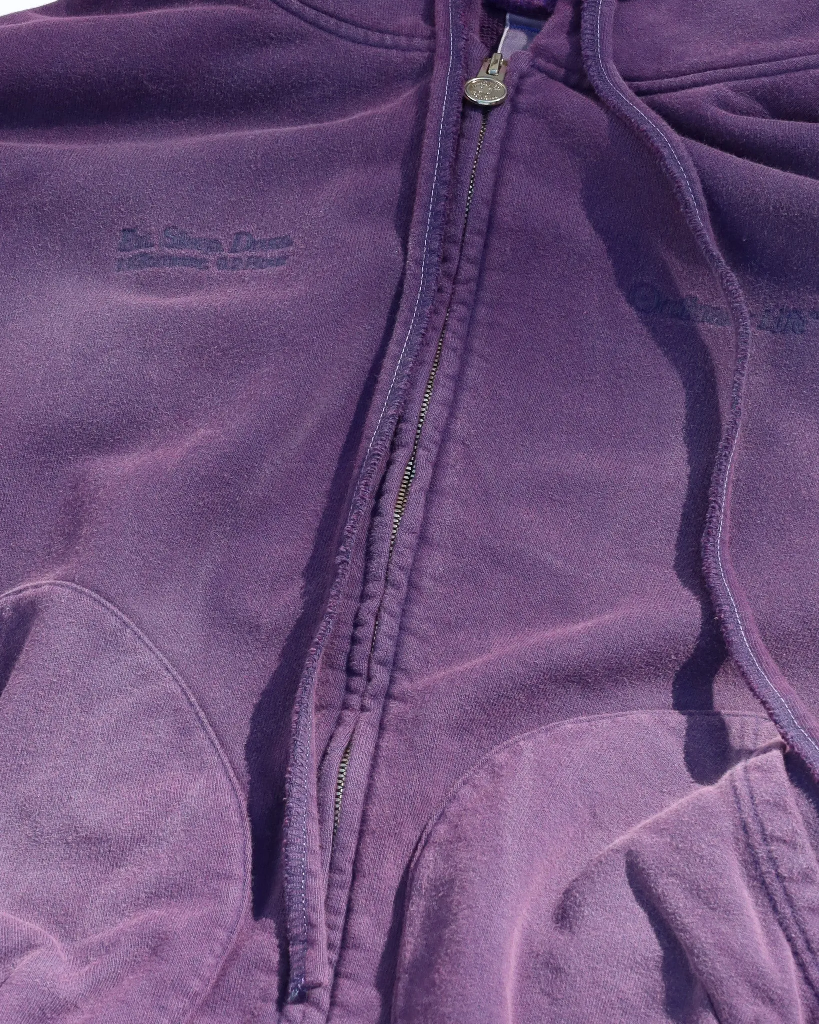 WASHED ZIP HOODIE sold by Anonymous Ism product image thumbnail 3