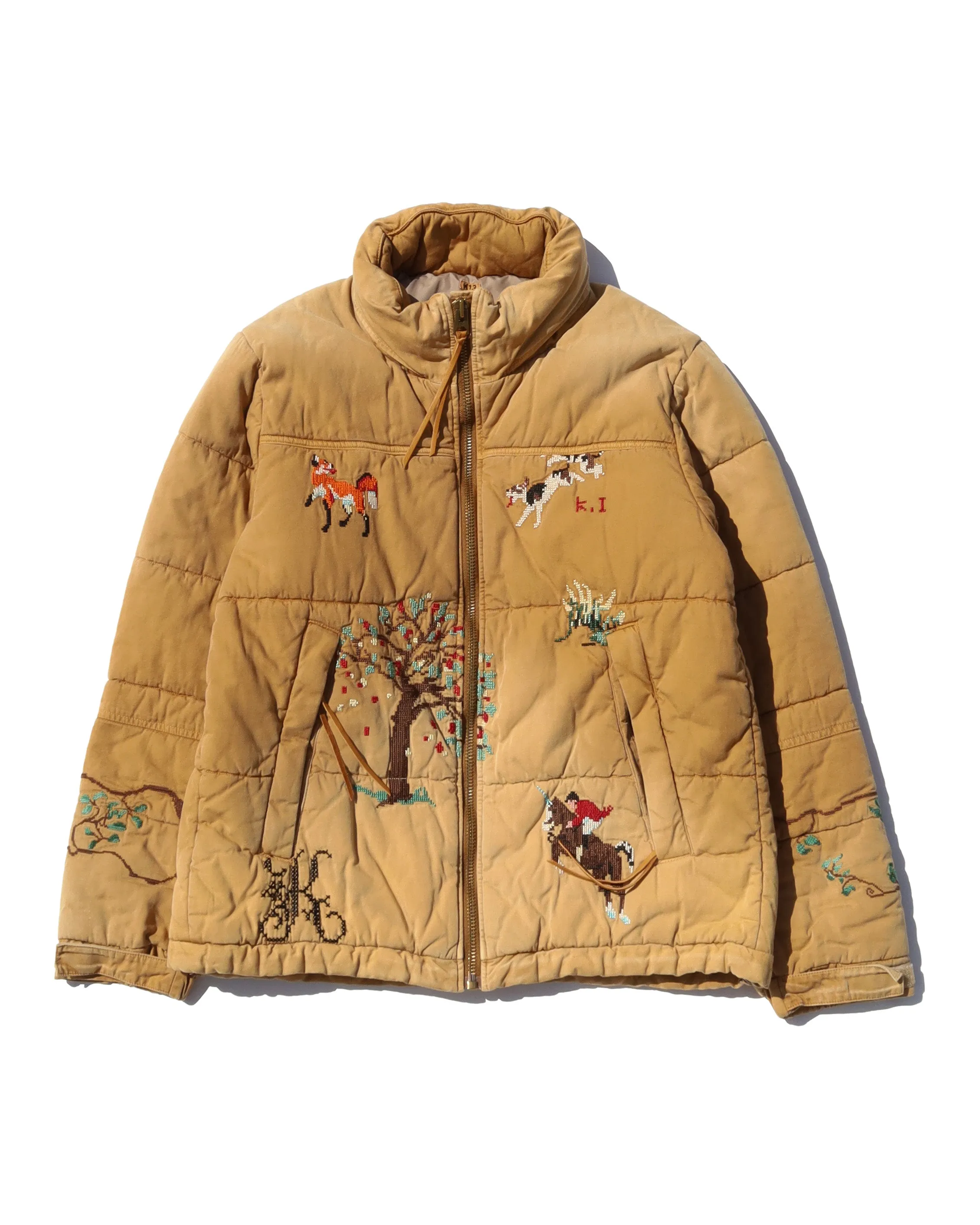 Embroidery Puffed Jacket sold by Anonymous Ism