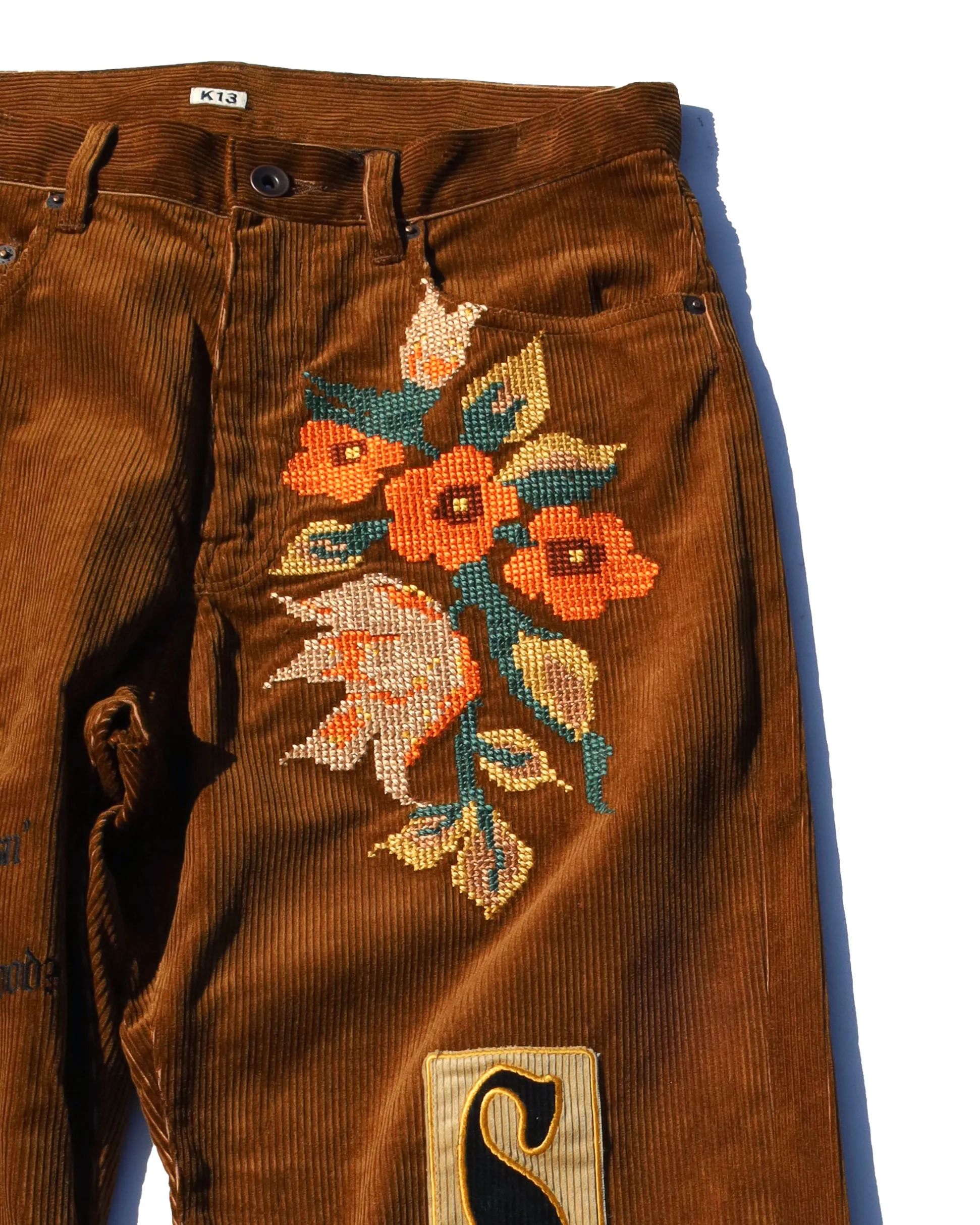 Embroidery Cord Pants sold by Anonymous Ism product image thumbnail 3