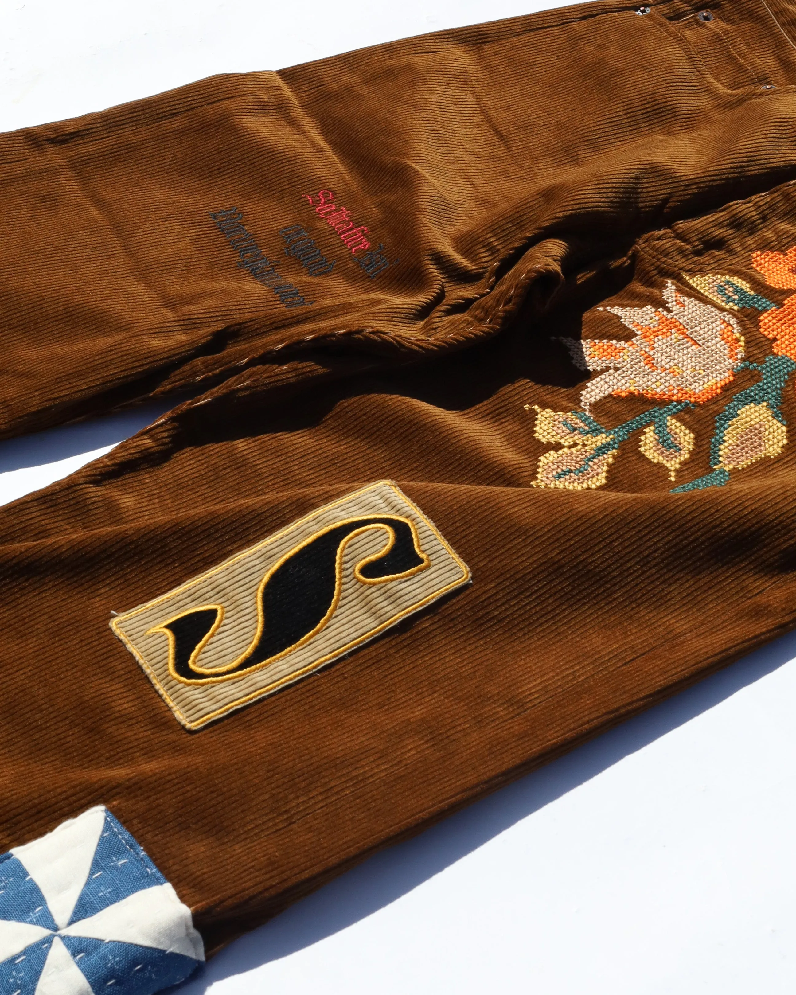 Embroidery Cord Pants sold by Anonymous Ism product image thumbnail 4