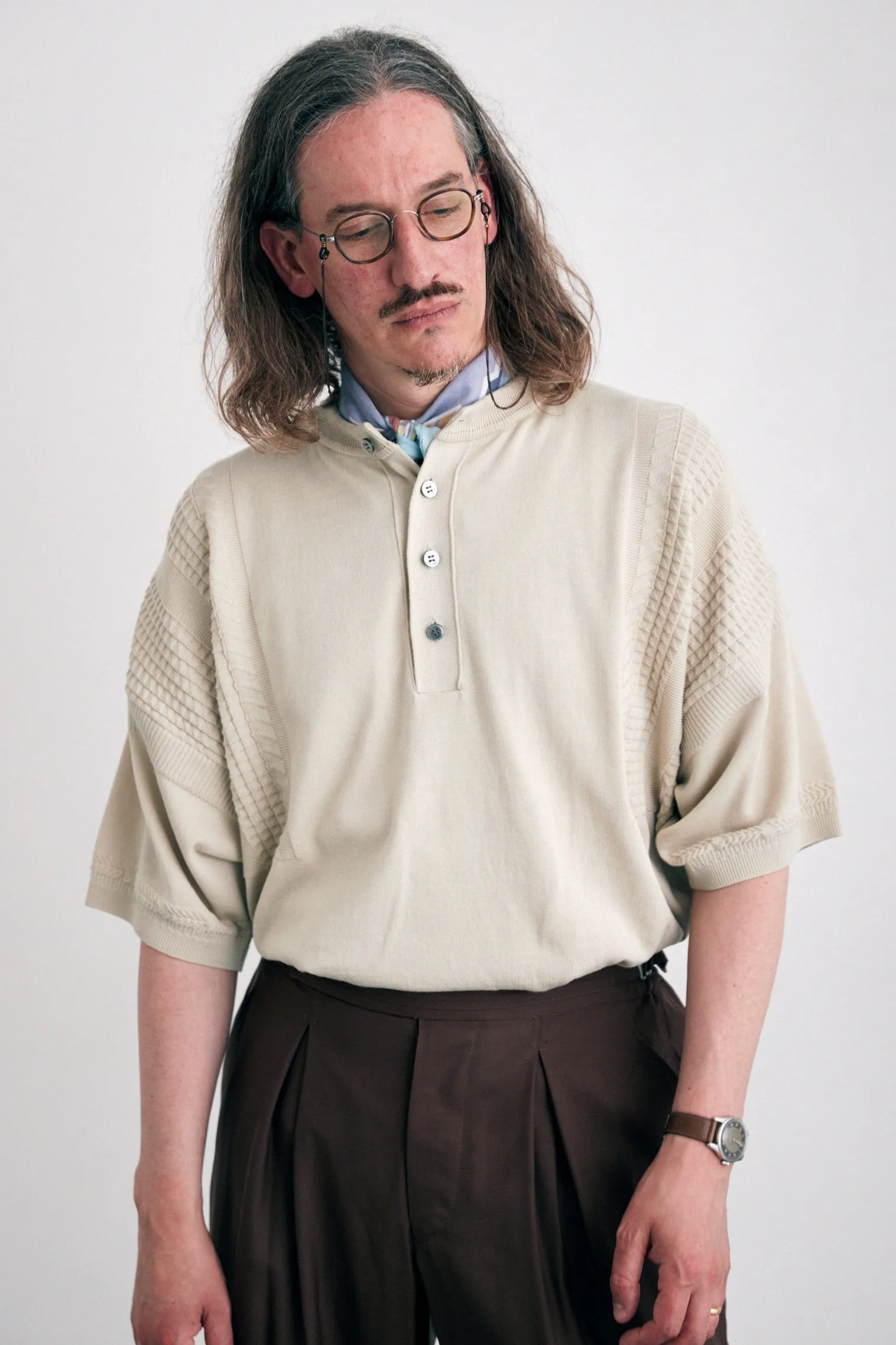 Ogawa Henley Knit sold by Anonymous Ism product image thumbnail 3