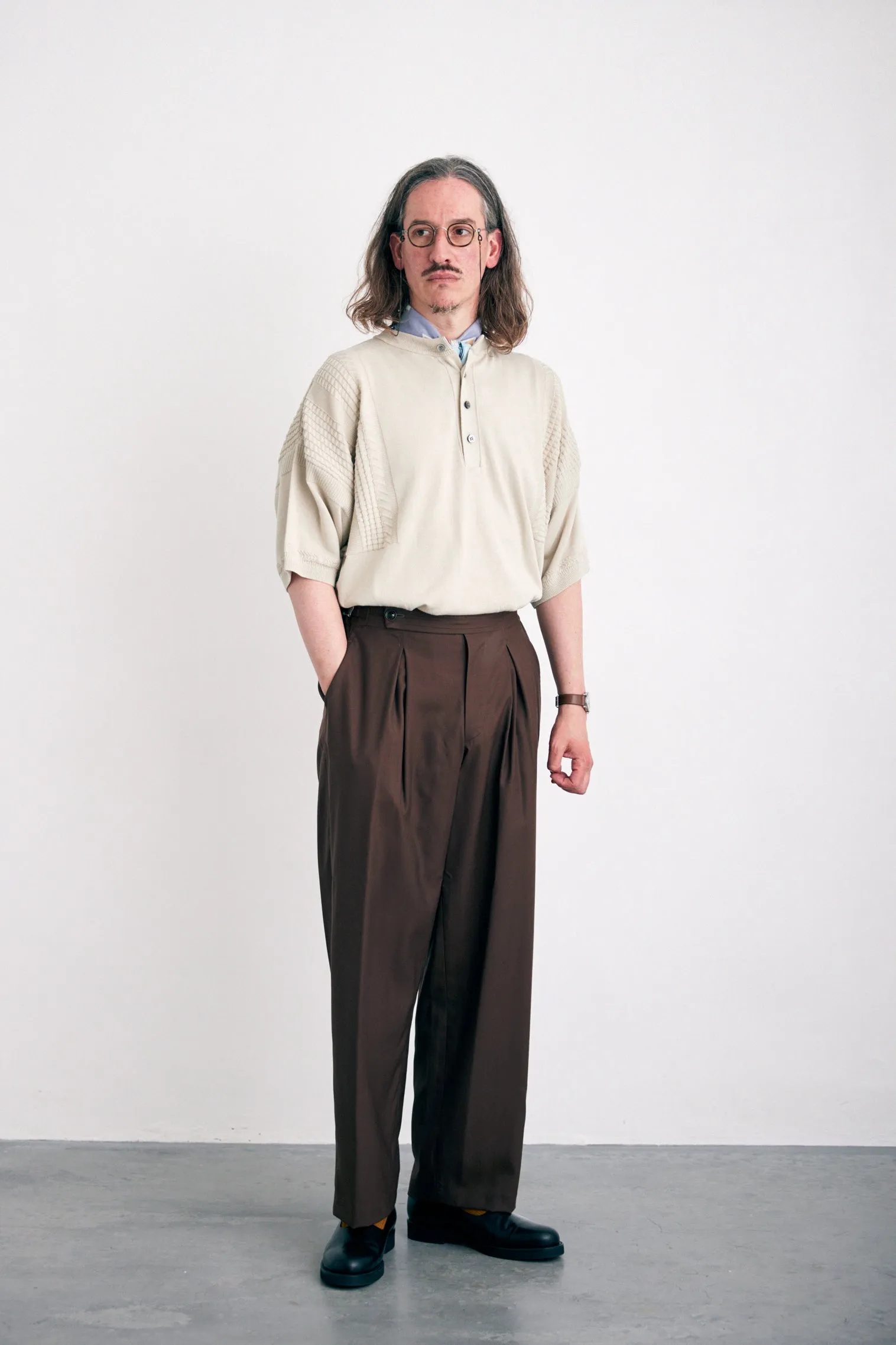 Ogawa Henley Knit sold by Anonymous Ism product image thumbnail 2