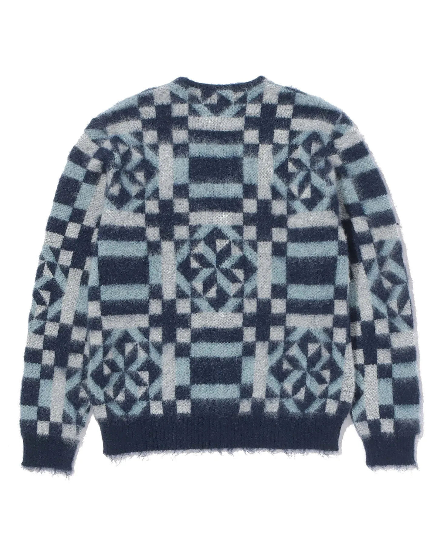 Vintage quilt mohair cardigan sold by Anonymous Ism product image thumbnail 2