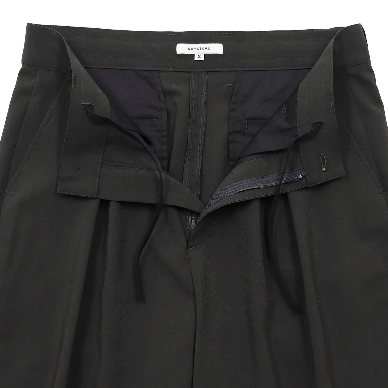 2 Tuck Wide Slacks sold by Anonymous Ism product image thumbnail 5
