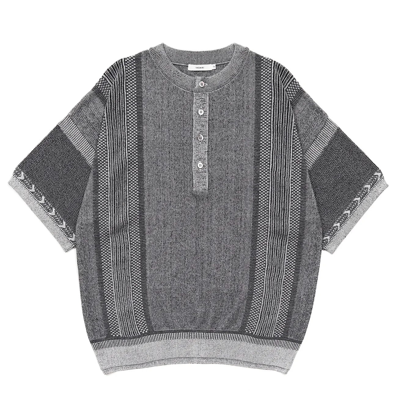 Ryokufu Henley Knit sold by Anonymous Ism