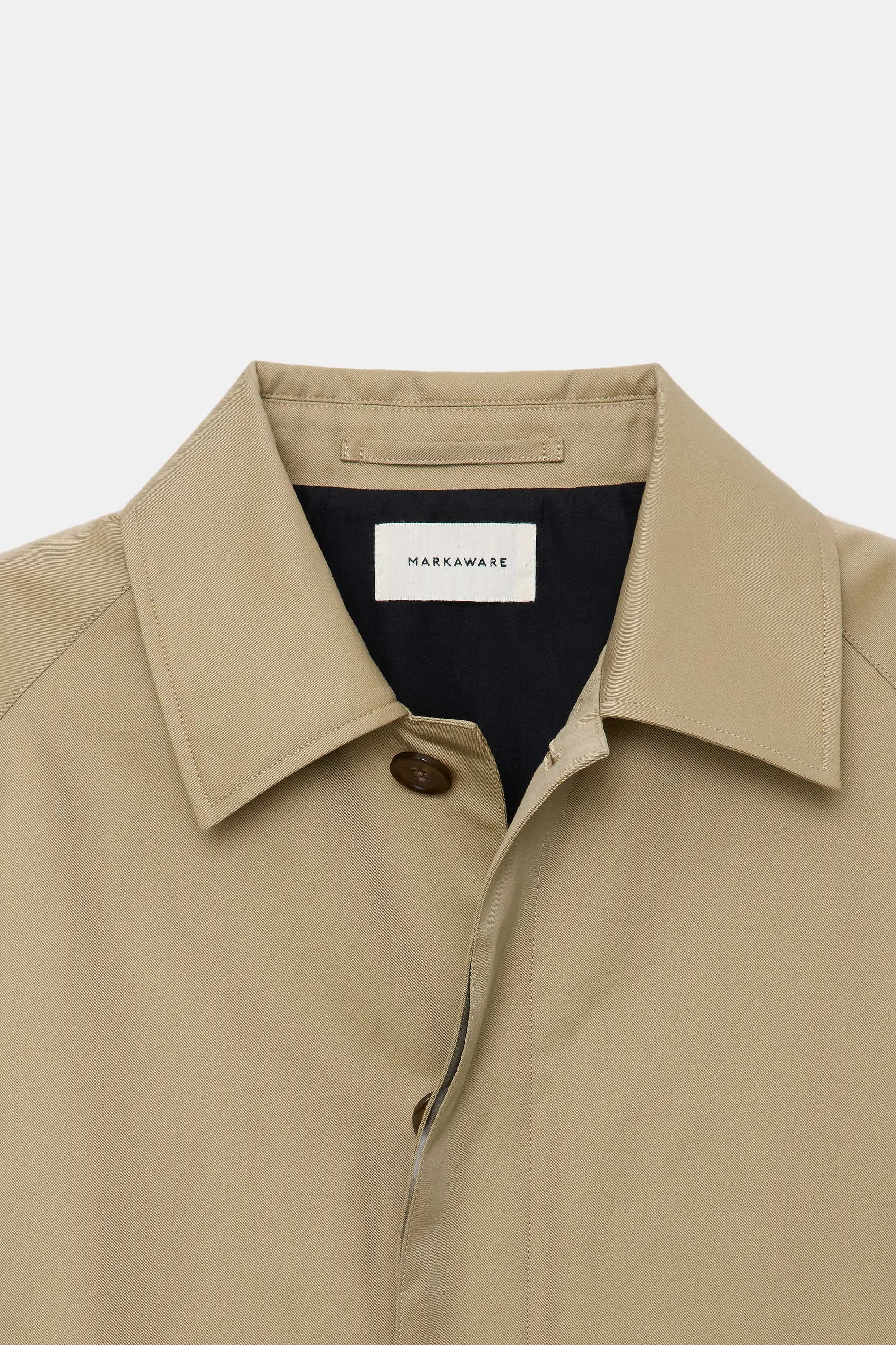 オーガニックGIZAギャバジン / サービスジャケット, Khaki sold by MARKAWARE product image thumbnail 5
