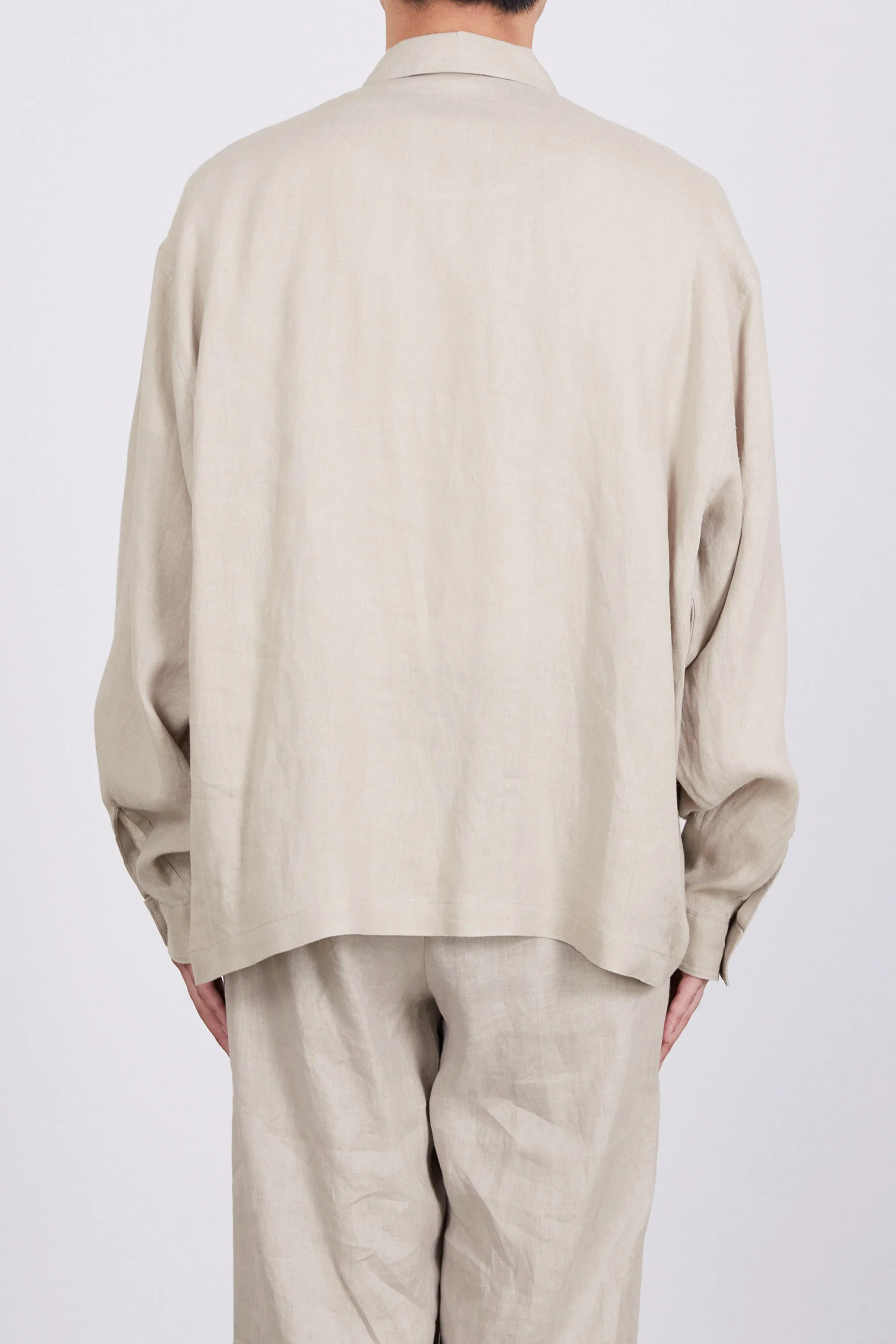 ヘンプ細布 / スポーツジャケット, Taupe sold by MARKAWARE product image thumbnail 4