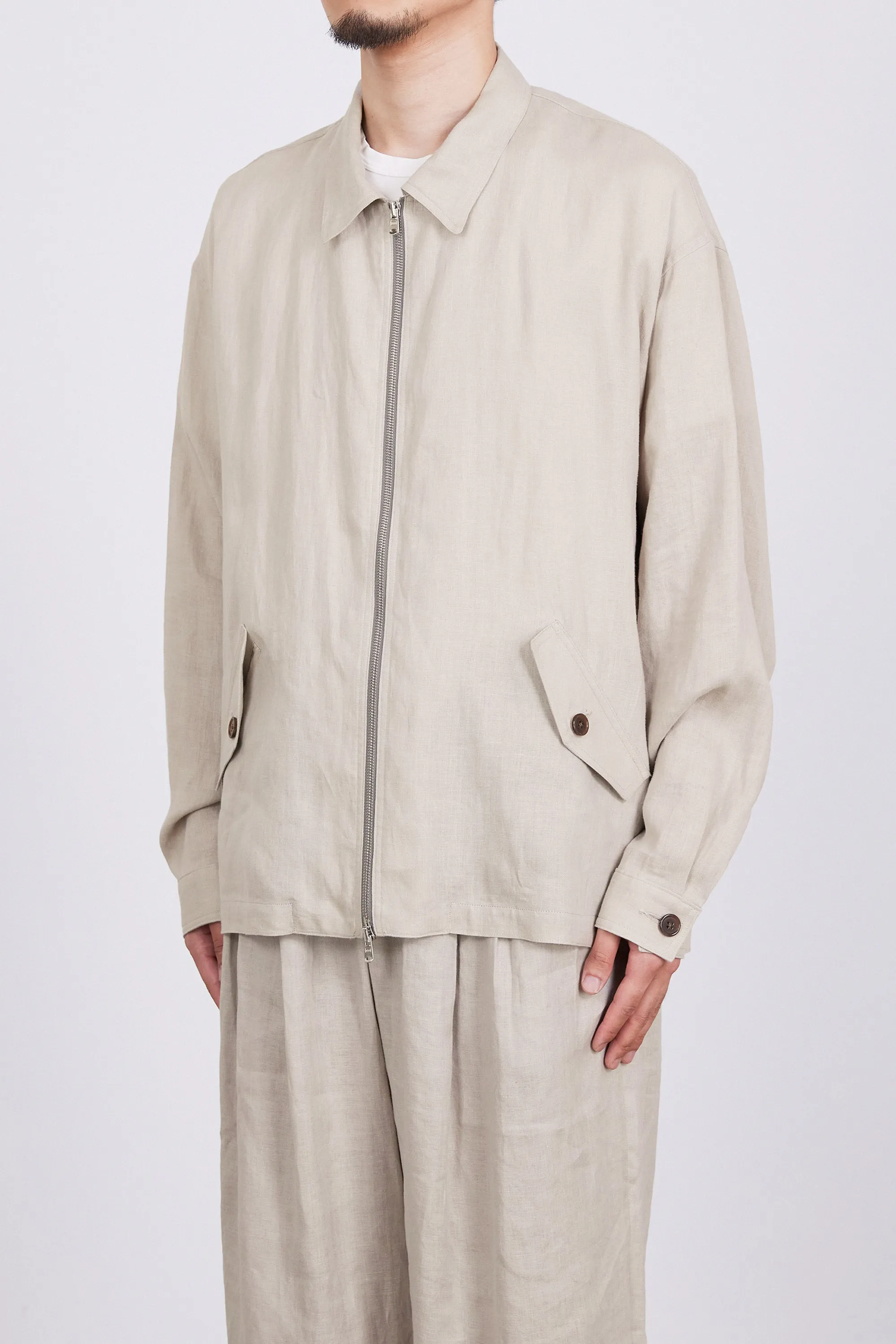 ヘンプ細布 / スポーツジャケット, Taupe sold by MARKAWARE product image thumbnail 2