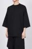 リサイクルスビンオーガニックコットン度詰め天竺 / フットボールTEE, Black sold by MARKAWARE