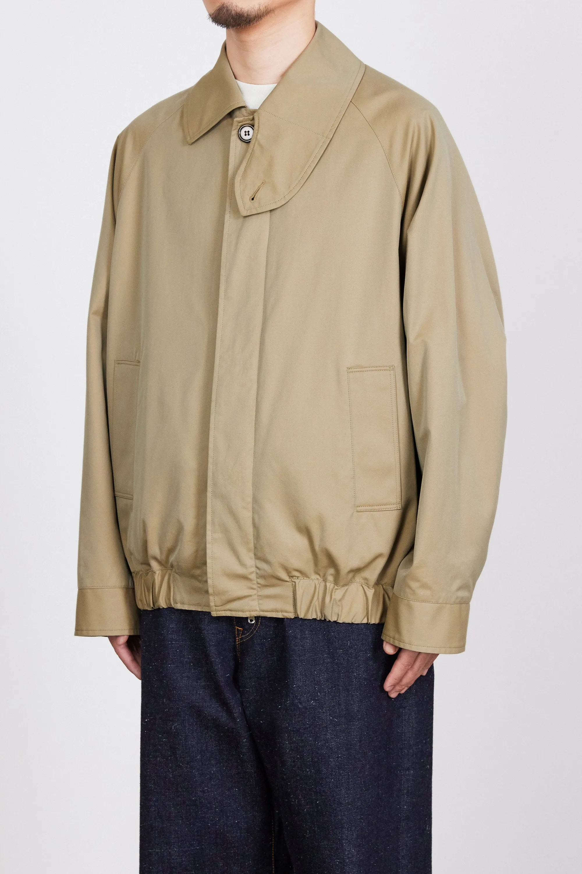 オーガニックGIZAギャバジン / スポーツマンジャケット, Khaki sold by MARKAWARE product image thumbnail 2