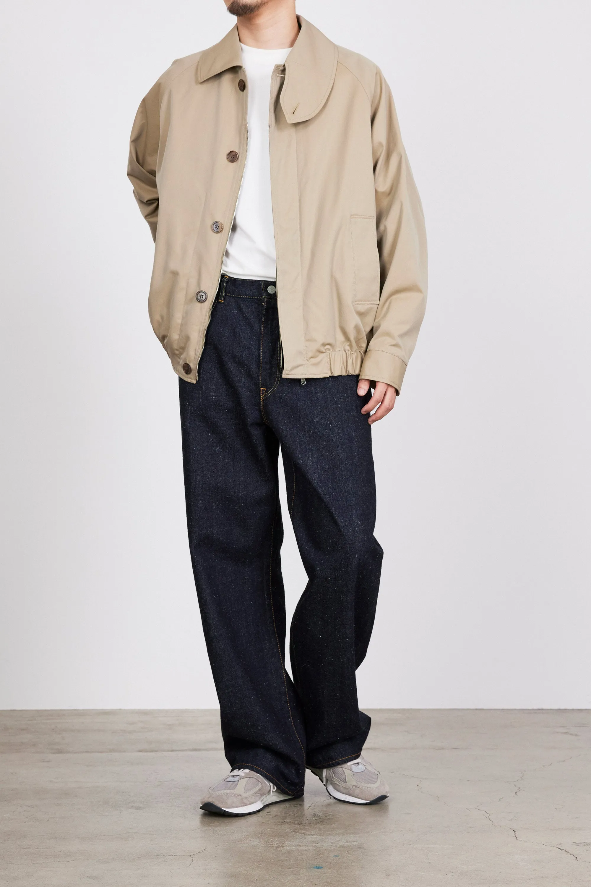 オーガニックGIZAギャバジン / スポーツマンジャケット, Khaki sold by MARKAWARE product image thumbnail 5