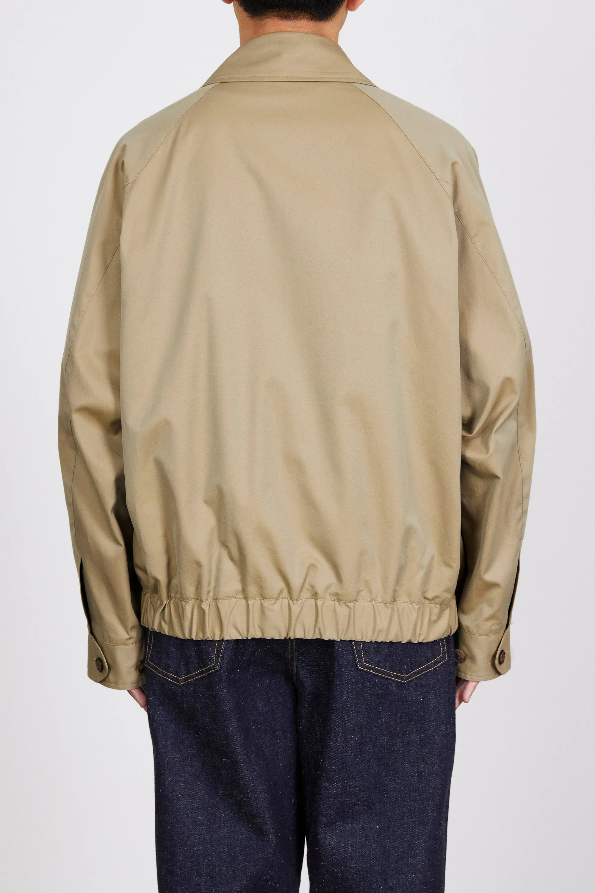オーガニックGIZAギャバジン / スポーツマンジャケット, Khaki sold by MARKAWARE product image thumbnail 4