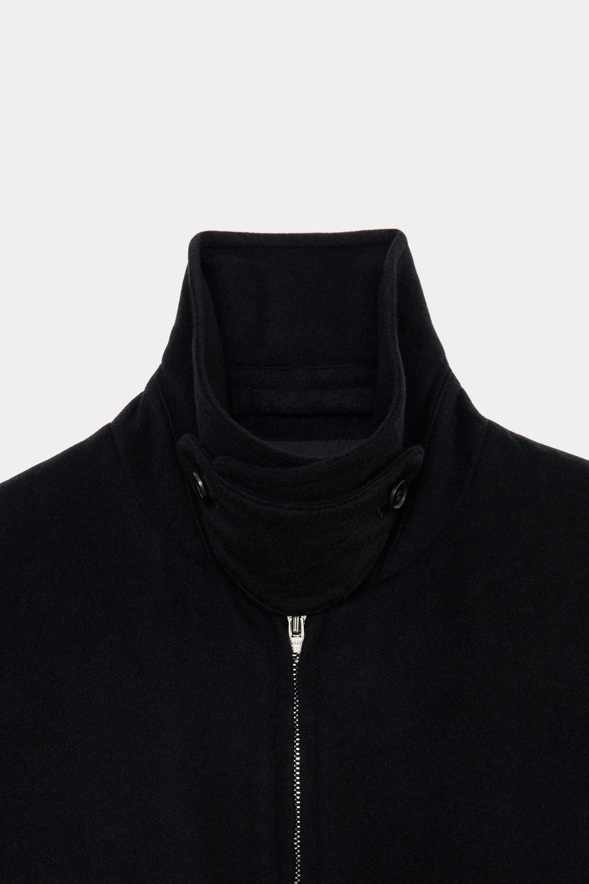 カシミヤフランネル / カシミヤワークジャケット, Black sold by MARKAWARE product image thumbnail 4