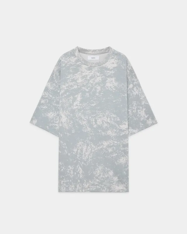 リサイクルスビンオーガニックコットン度詰め天竺 / ボールゲームTEE, White Camo sold by MARKAWARE