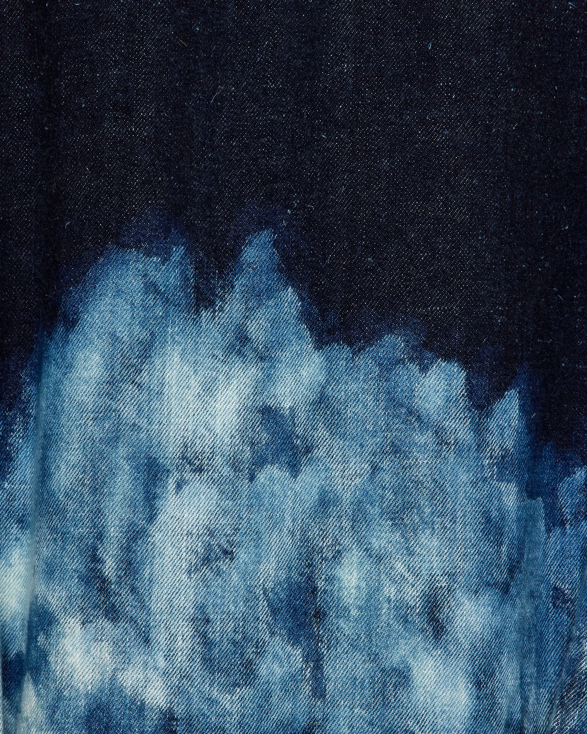 キモノデニム / ショートデニムジャケット, Indigo Cloudy Bleaching sold by MARKAWARE product image thumbnail 3