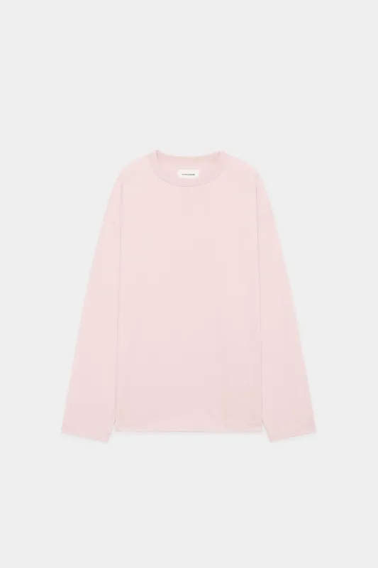 オーガニックGIZA 80/2天竺 / コンフォートフィットTee L/S, Pink sold by MARKAWARE