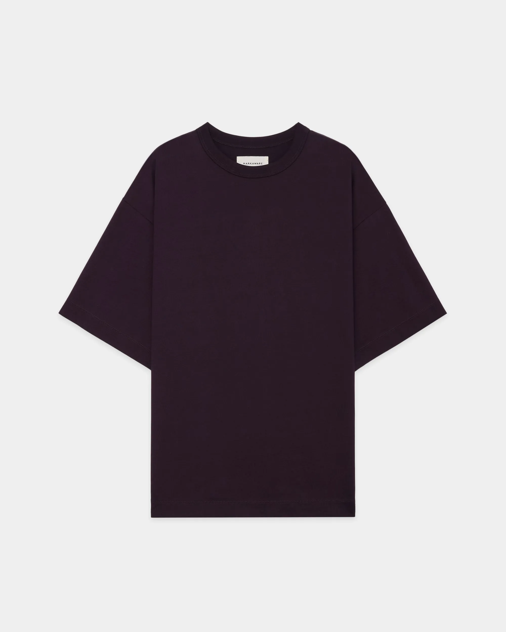 オーガニックGIZA 60/3 サバイバル天竺 / コンフォートフィットTee, Purple sold by MARKAWARE